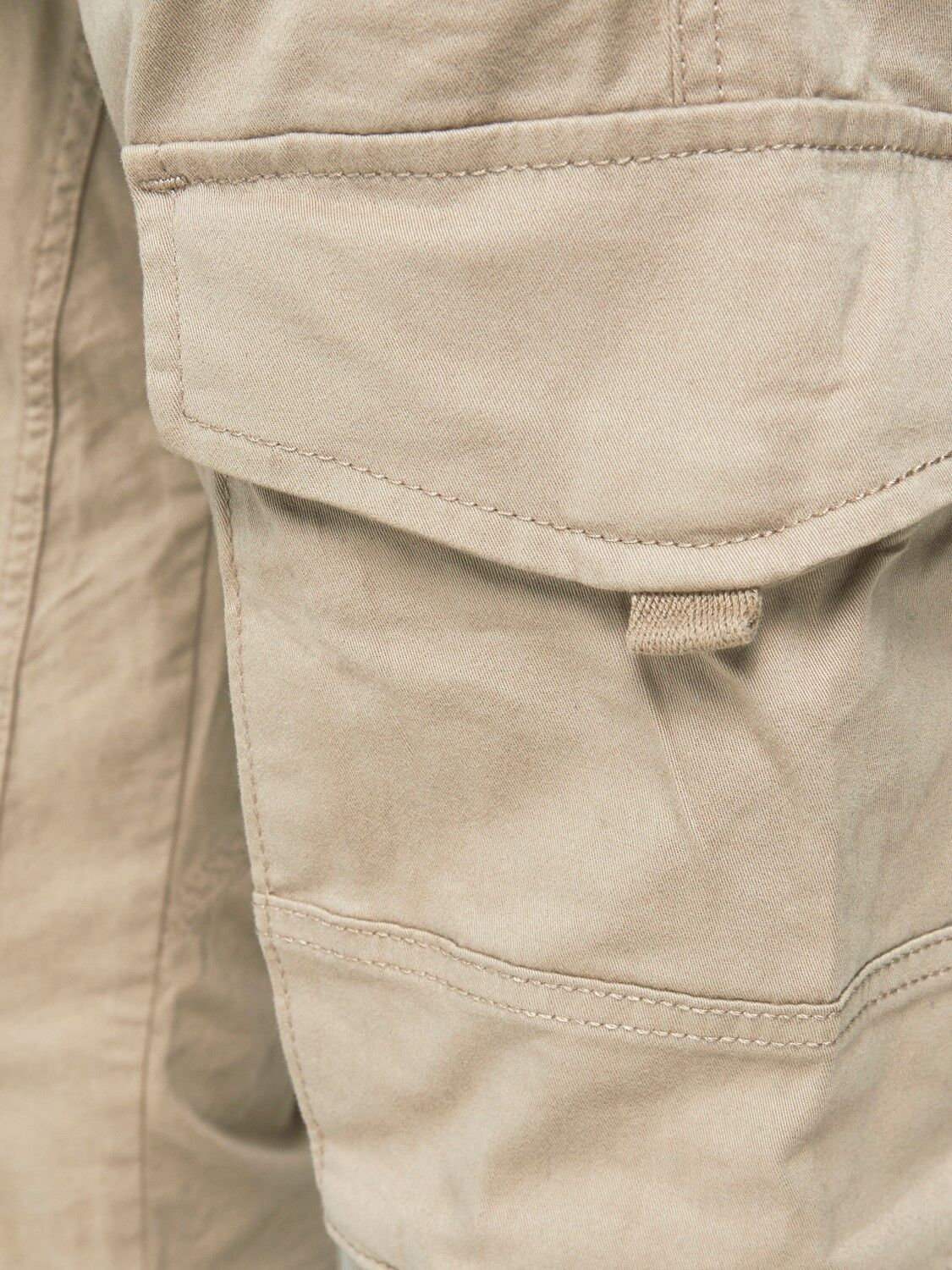 JACK & JONES Paul Lake Cargo loose fit, heren cargo broek, beige
