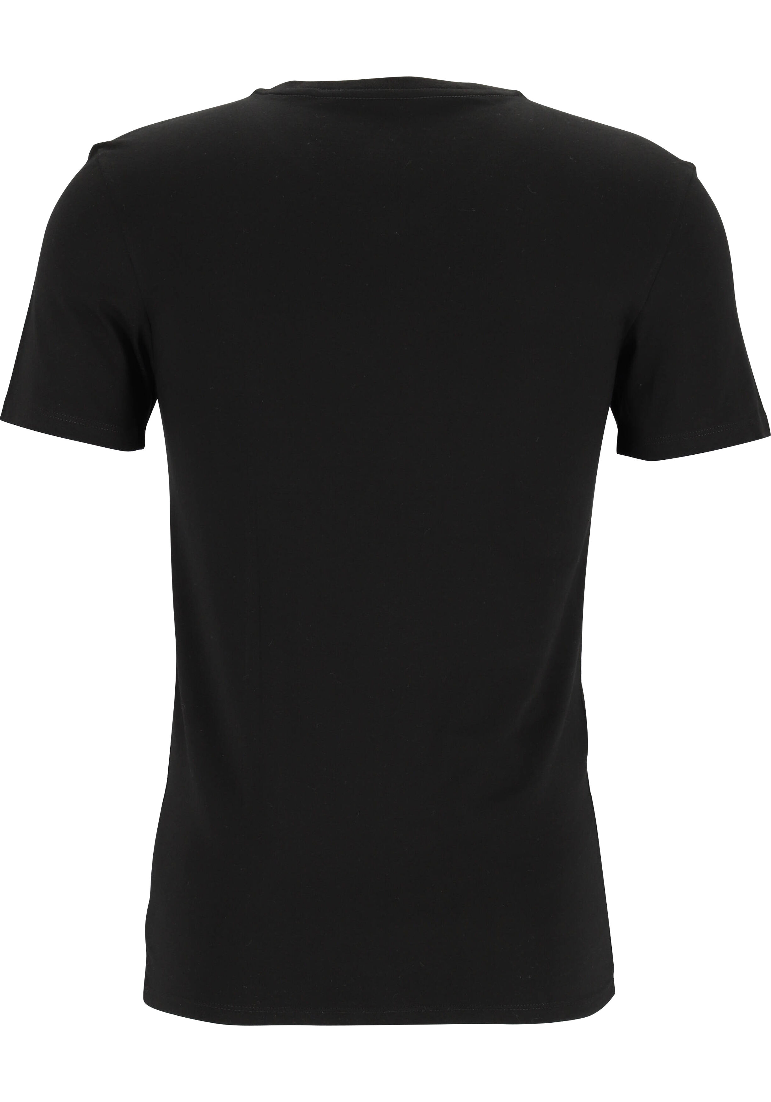 Lacoste T-shirts slim fit (3-pack), heren T-shirts V-hals, zwart