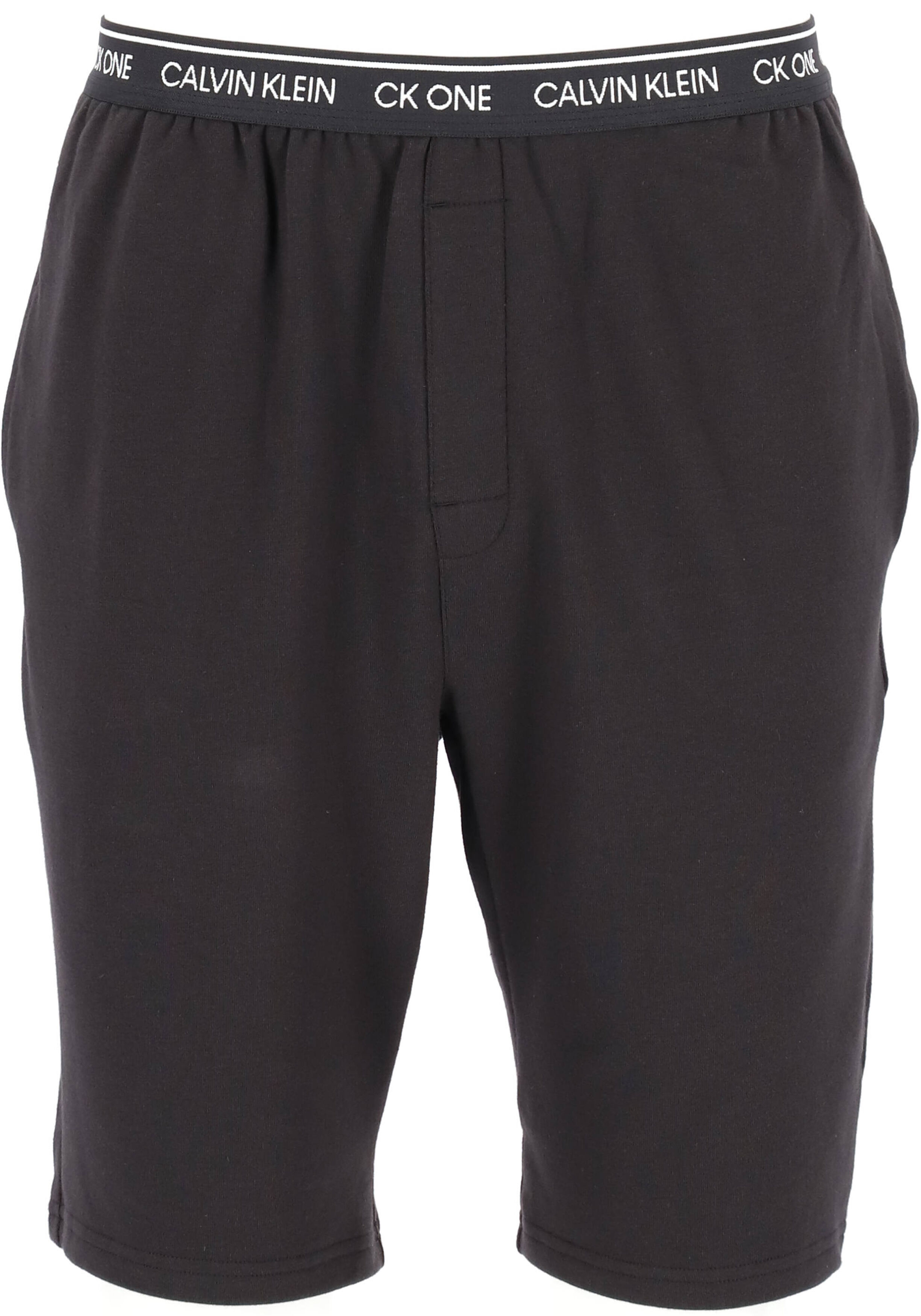 Calvin Klein CK ONE Lounge short, heren lounge joggingbroek kort, middeldik, zwart