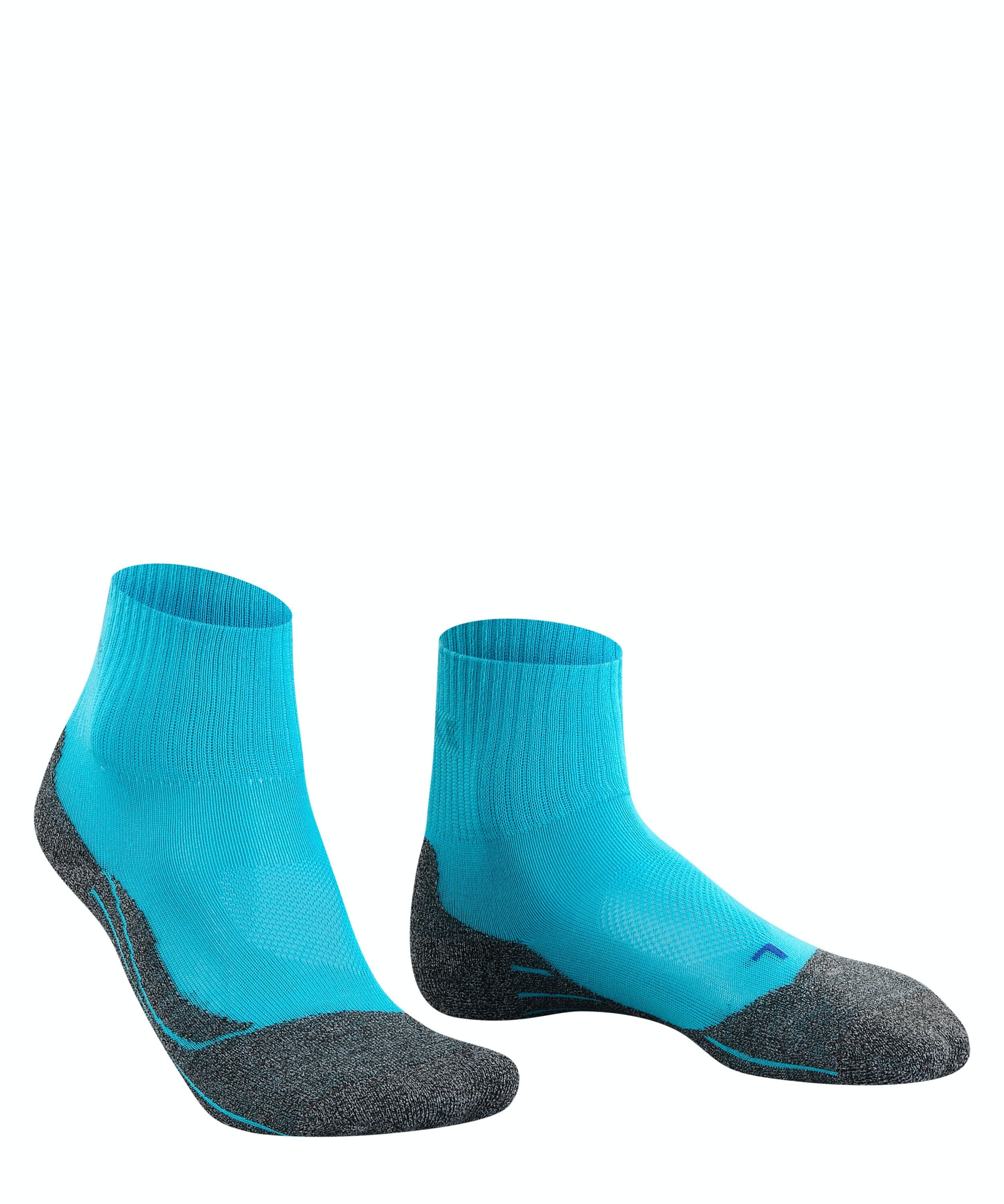 FALKE TK2 Explore Cool Short dames trekking sokken kort, blauw (peacock blue)