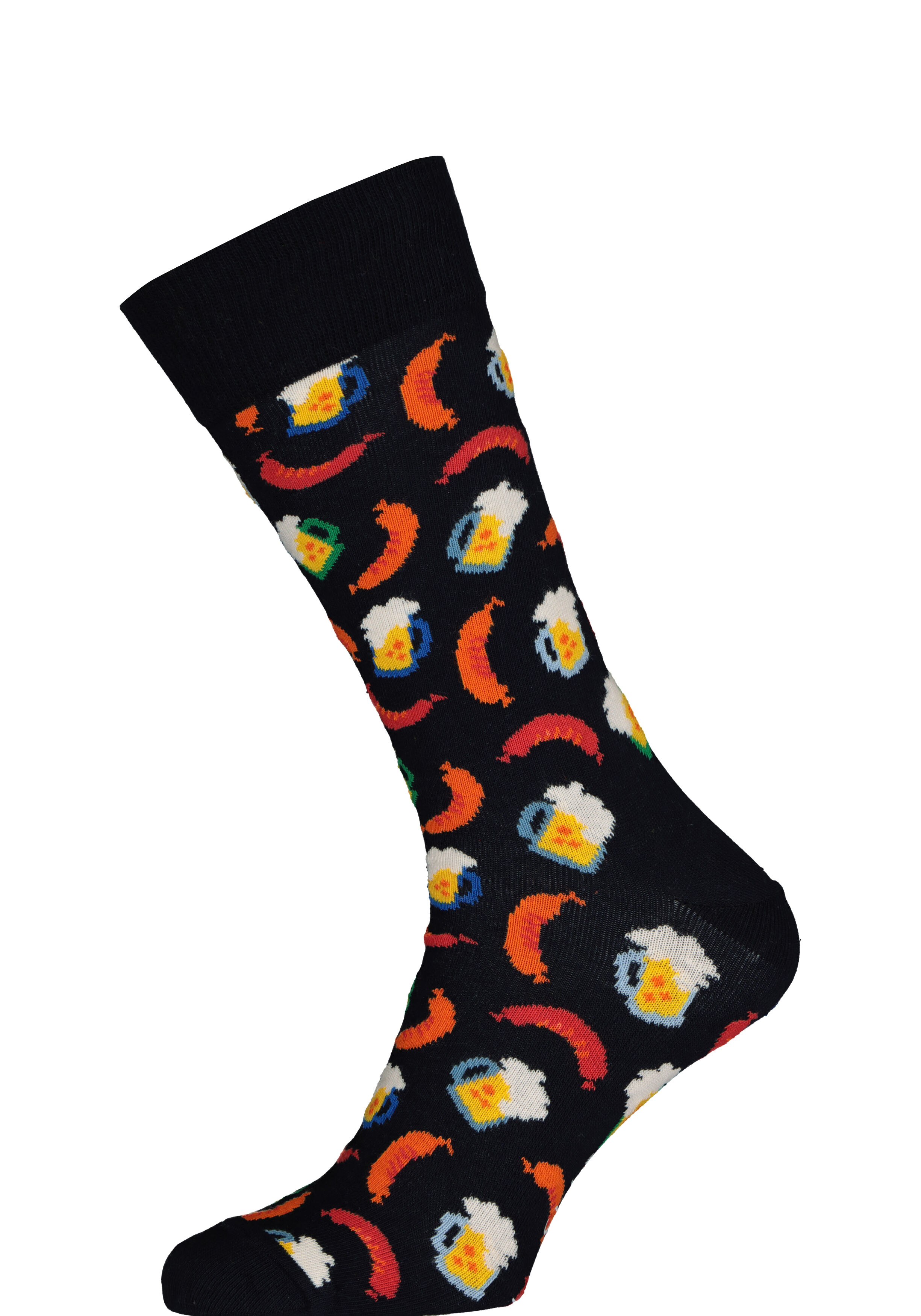 Happy Socks Beer and Sausage Sock
