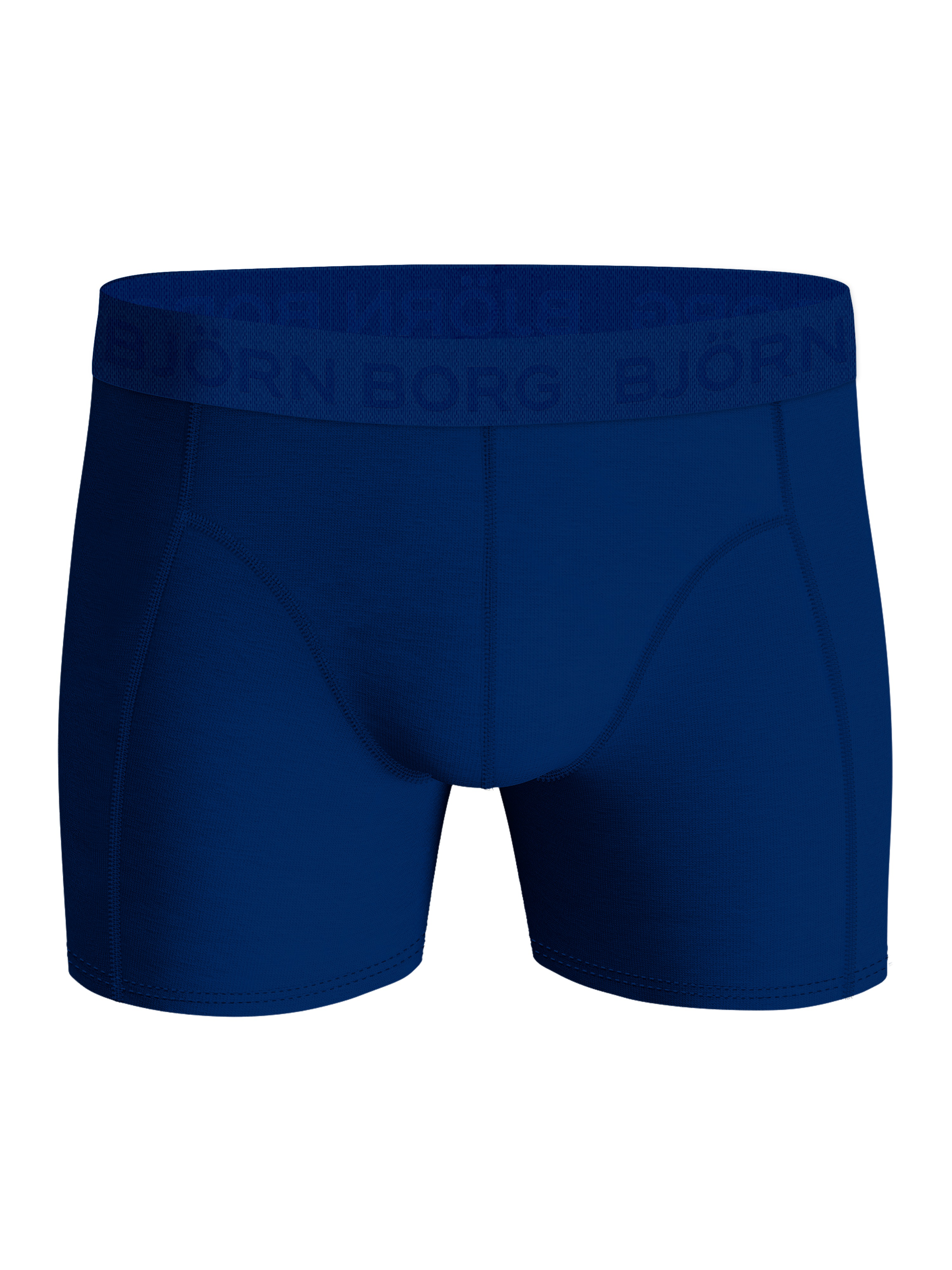 Bjorn Borg Cotton Stretch boxers, heren boxers normale lengte (3-pack), 3 tinten blauw