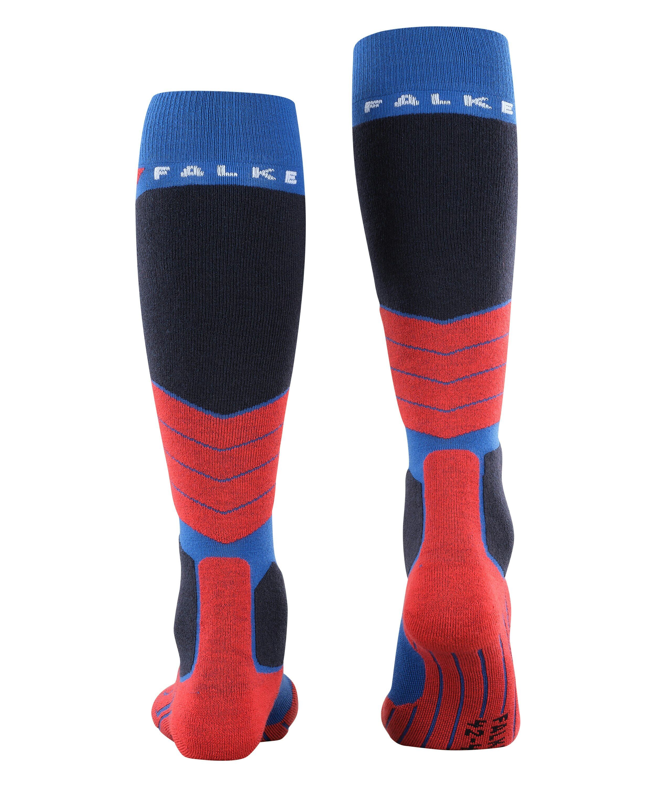 FALKE SK2 Intermediate Wool heren skiing kniekousen, blauw (olympic)