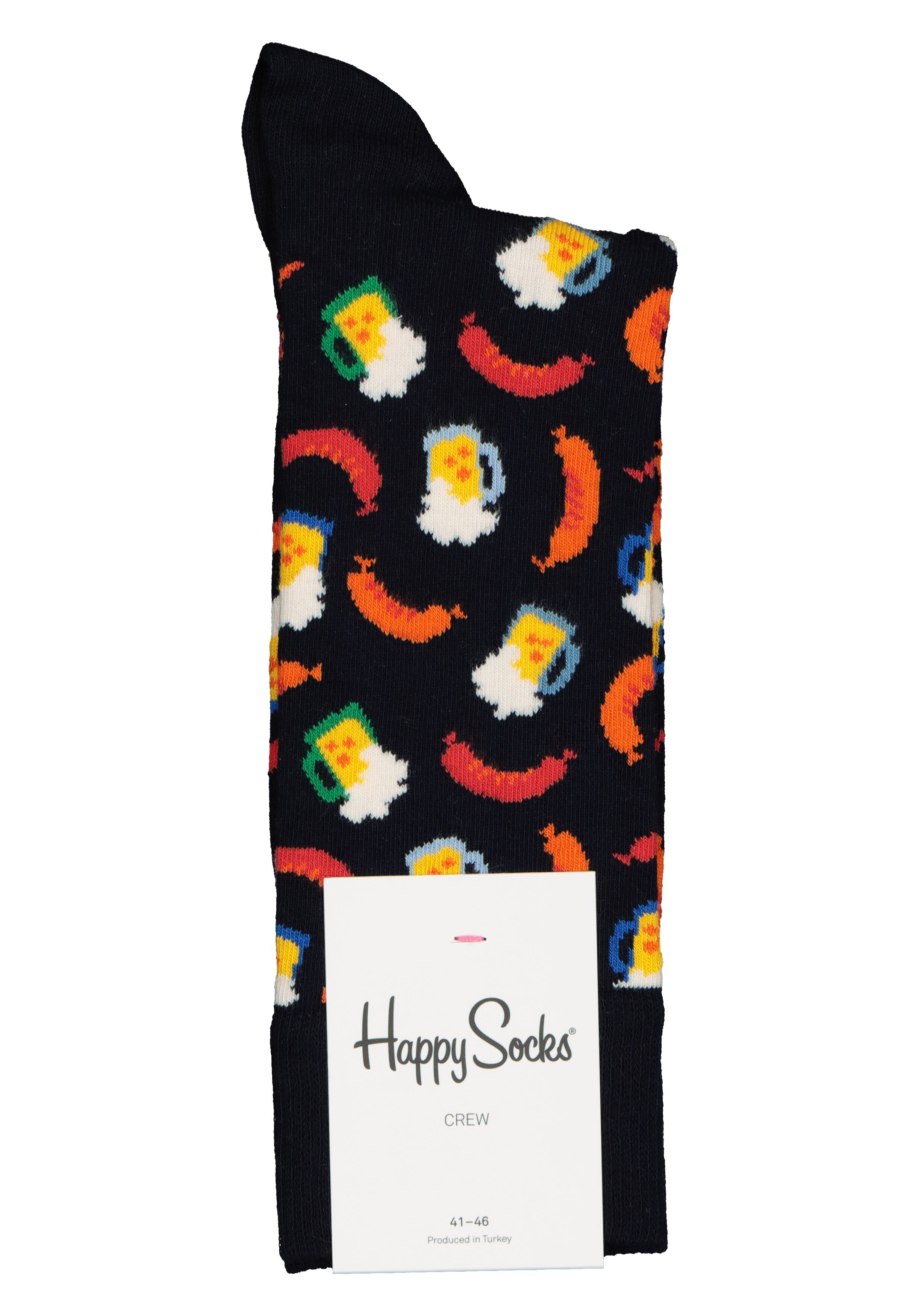 Happy Socks Beer and Sausage Sock