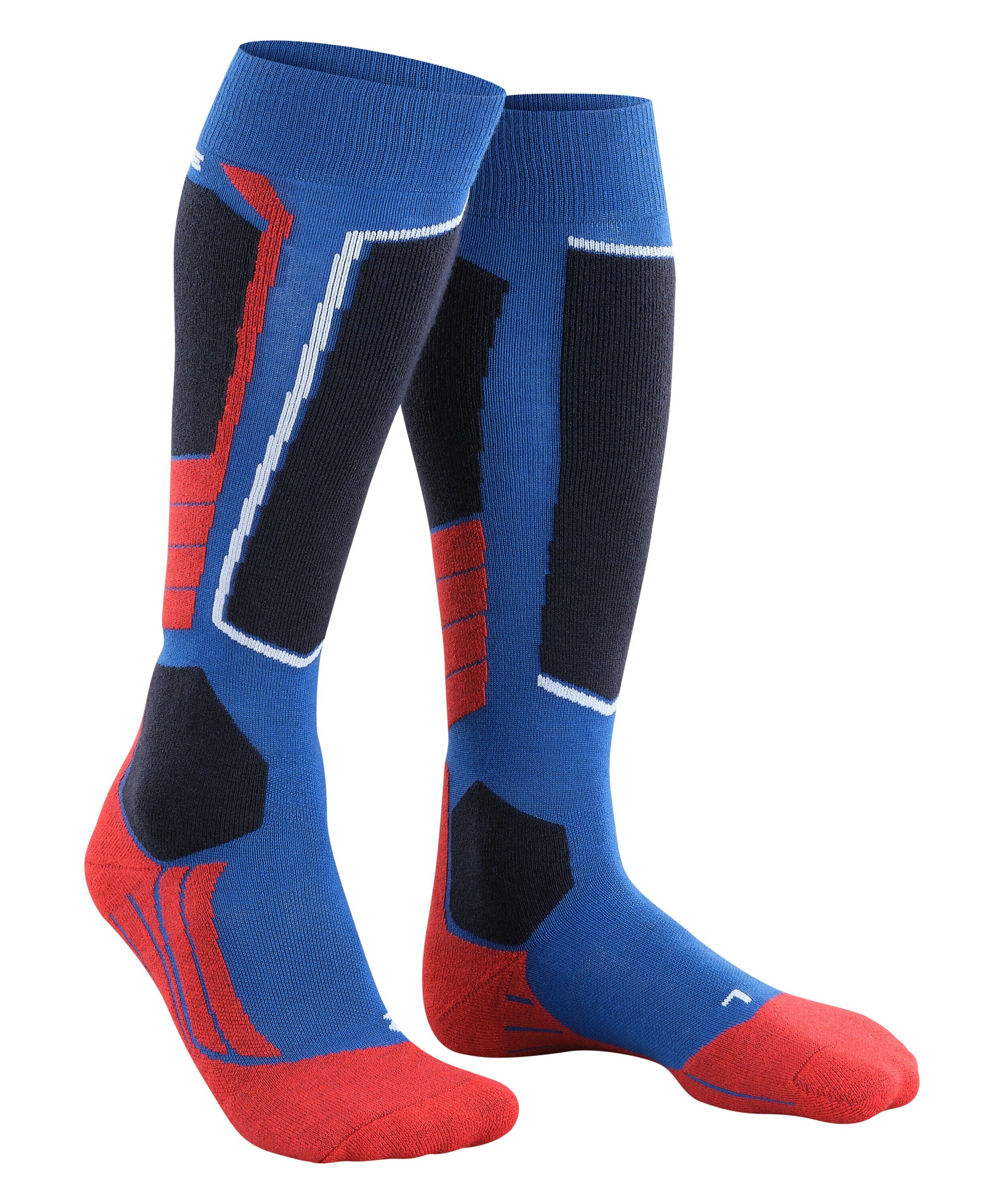 FALKE SK2 Intermediate Wool heren skiing kniekousen, blauw (olympic)