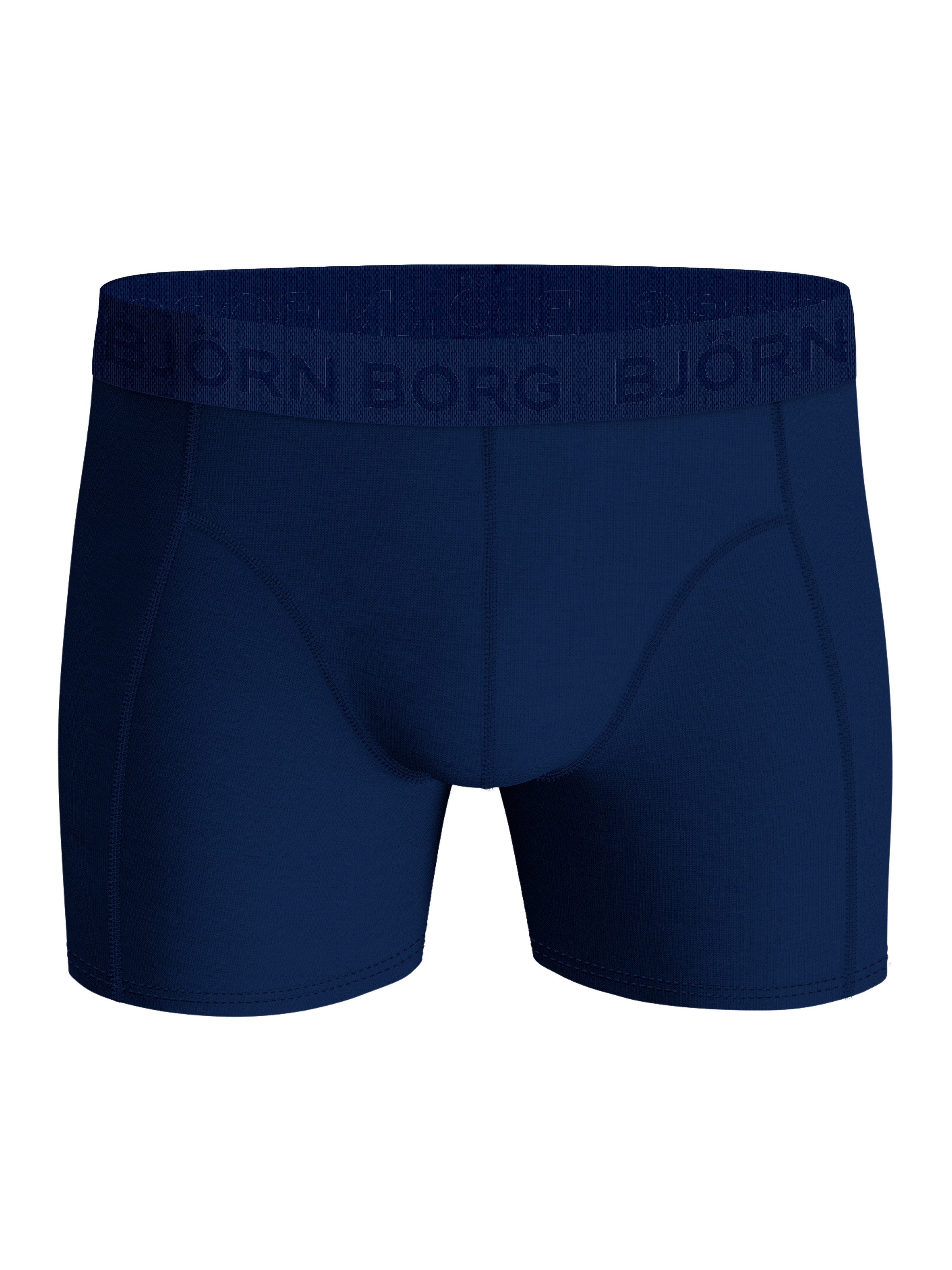 Bjorn Borg Cotton Stretch boxers, heren boxers normale lengte (3-pack), 3 tinten blauw
