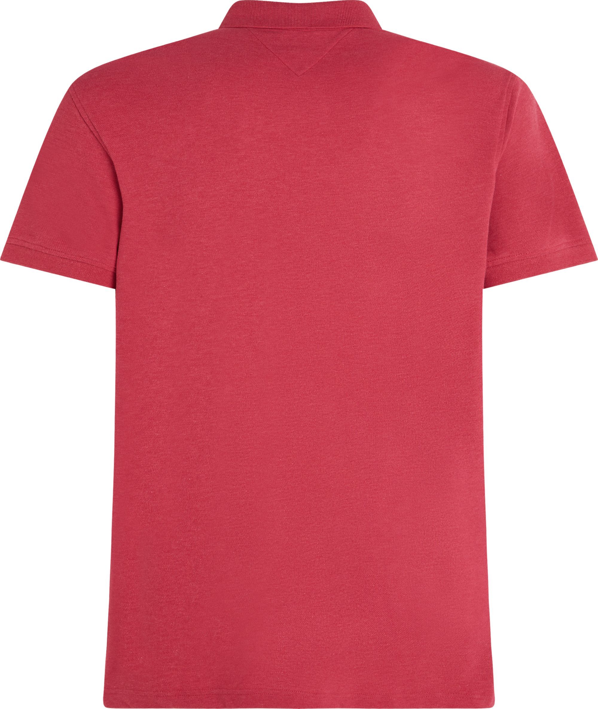 Tommy Hilfiger 1985 Regular Polo, heren poloshirt, roze melange