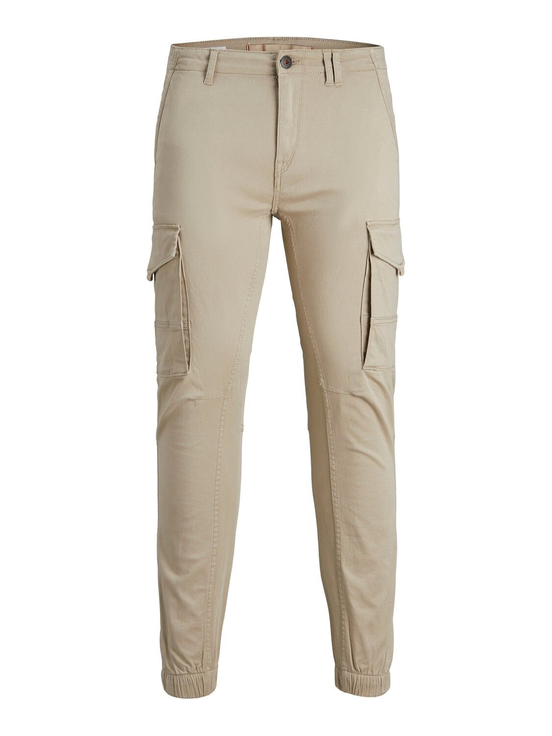 JACK & JONES Paul Lake Cargo loose fit, heren cargo broek, beige