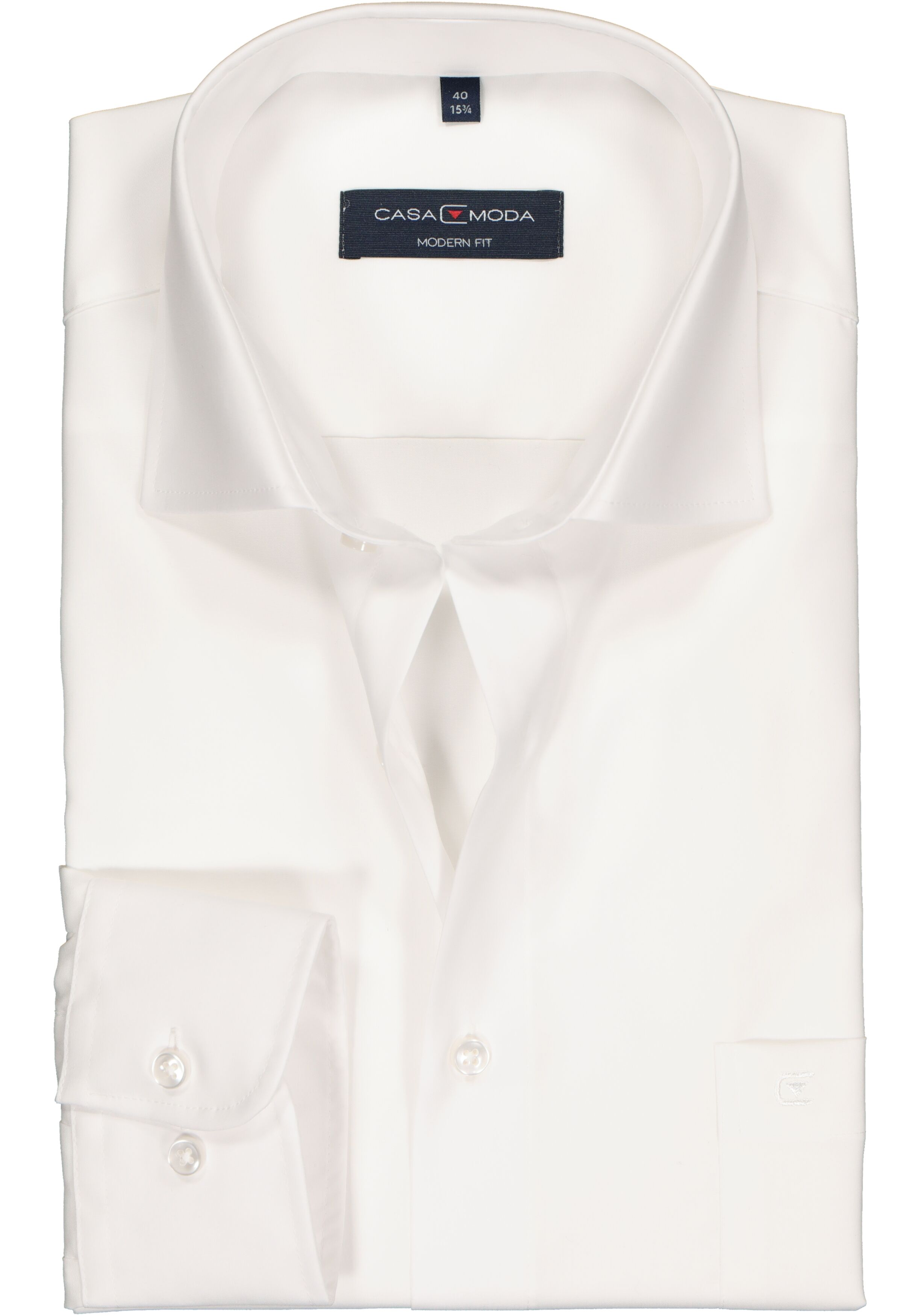 CASA MODA modern fit overhemd, wit