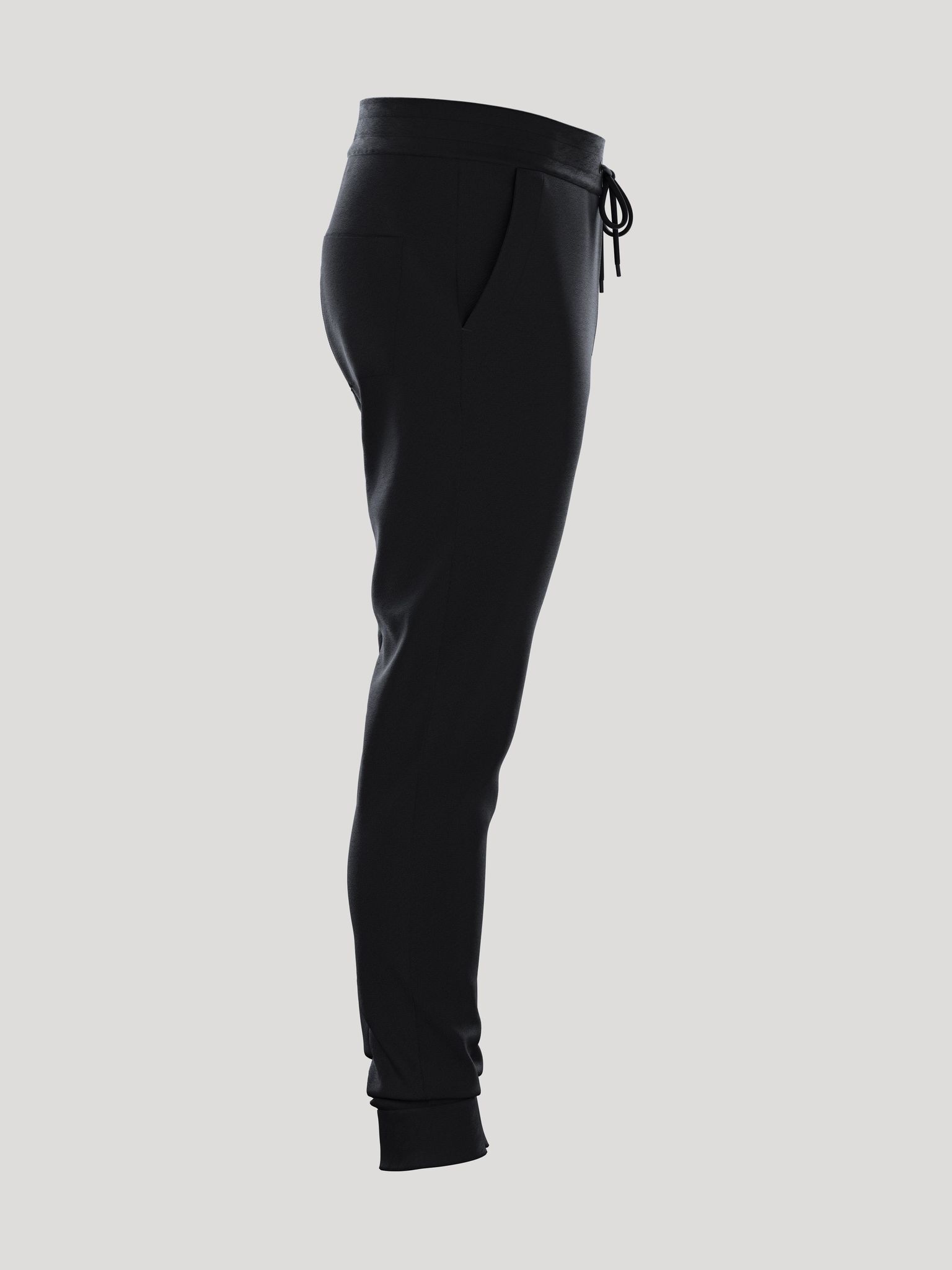 Bjorn Borg Essential 3 Pants, heren joggingbroek, zwart