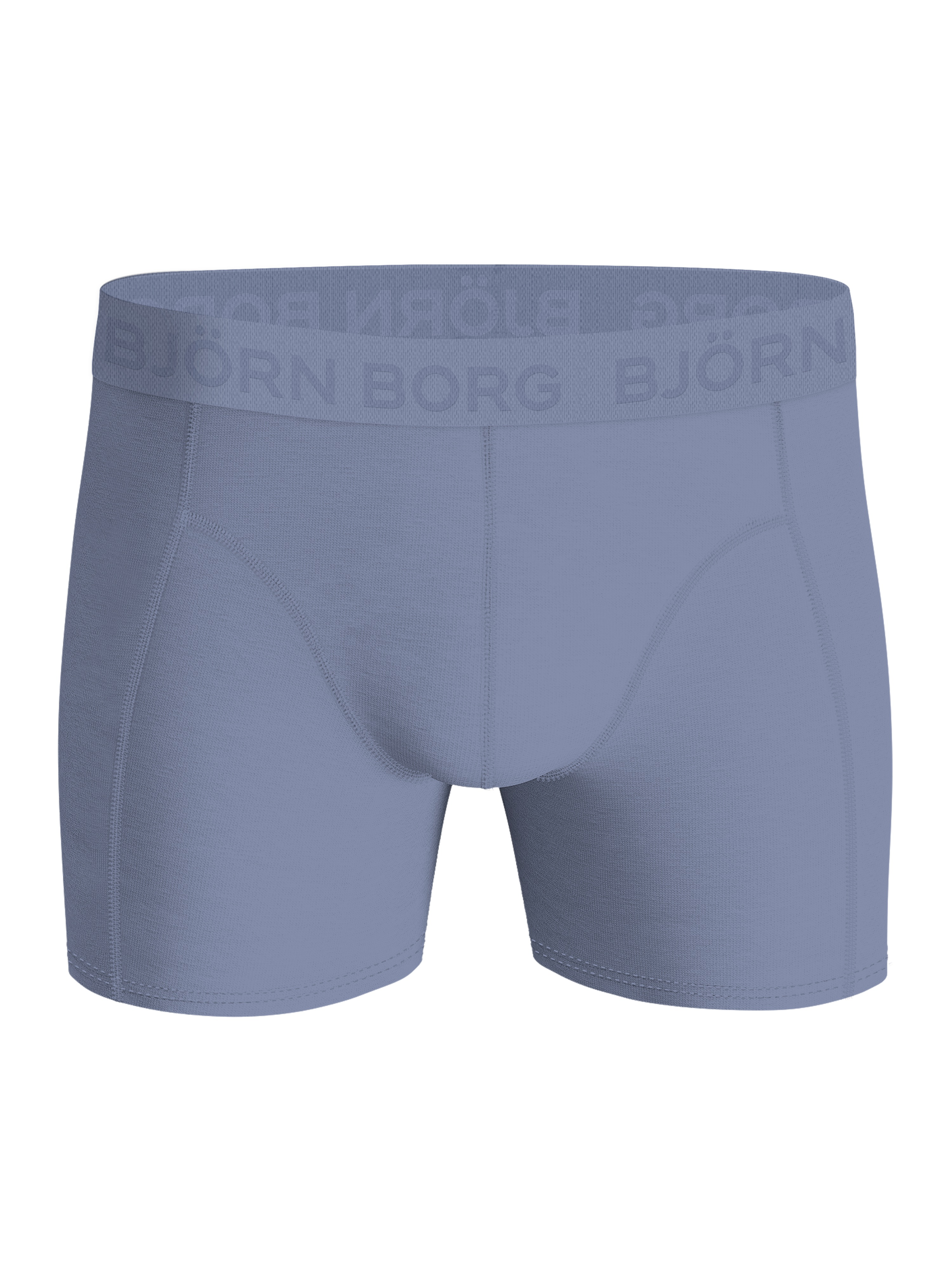 Bjorn Borg Cotton Stretch boxers, heren boxers normale lengte (3-pack), 3 tinten blauw