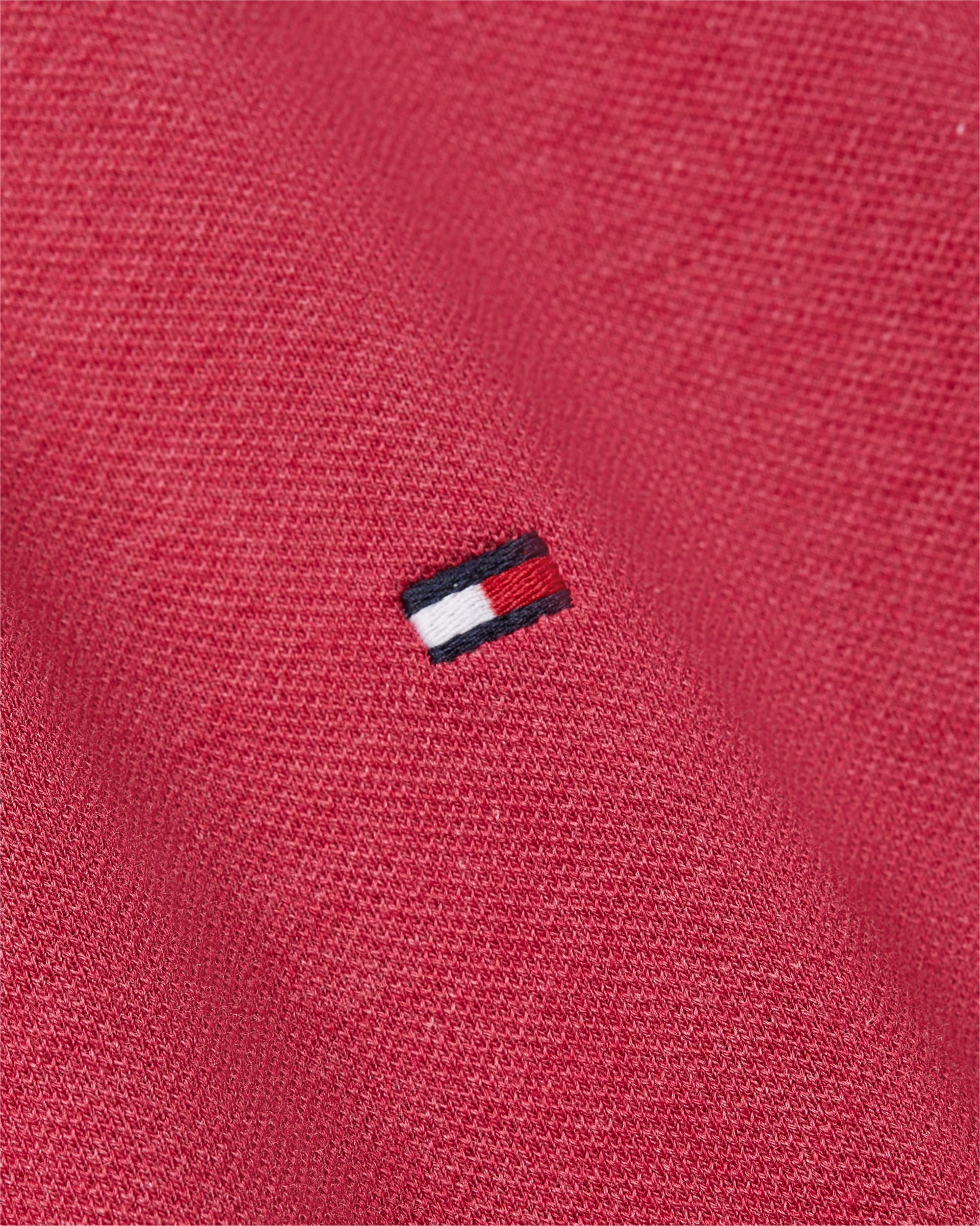 Tommy Hilfiger 1985 Regular Polo, heren poloshirt, roze melange
